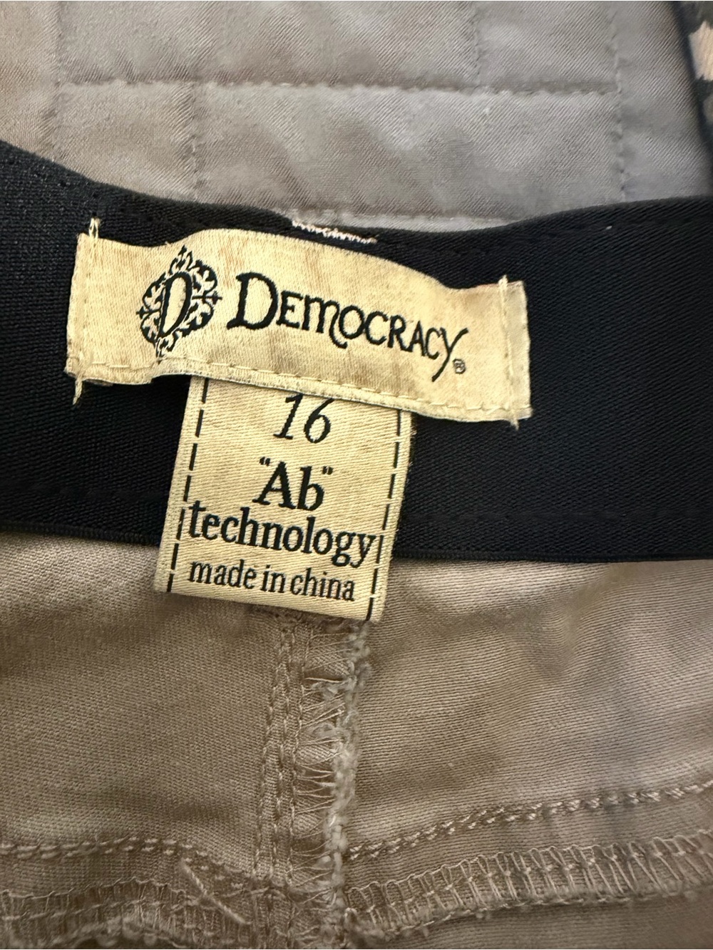 Democracy Leopard Print Pants sz16 - Picture 3 of 7